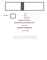 Geography Exam Answers - 2009.pdf